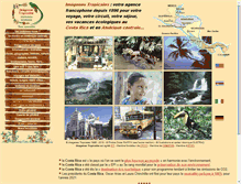 Tablet Screenshot of costarica-nature.org
